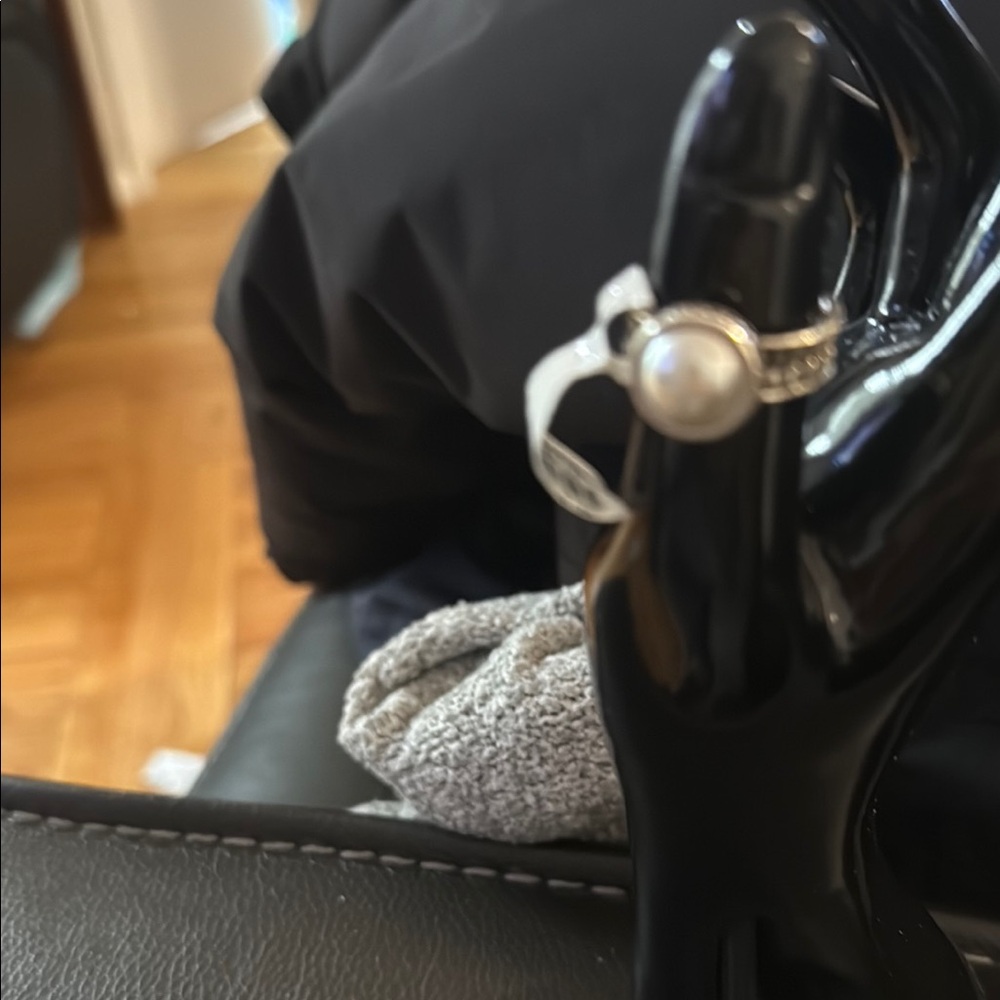 Brighton Elegant Silver Pearl Ring.